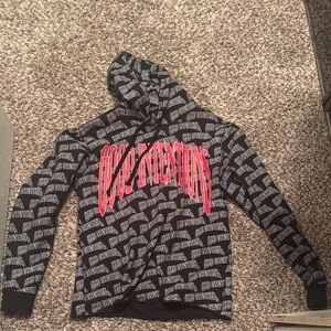 Black and White Graphic VLONE Hoodie